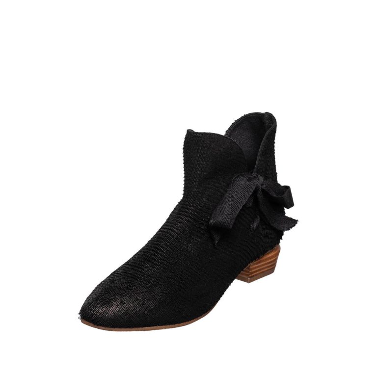 buy black wedge ankle boots on sale