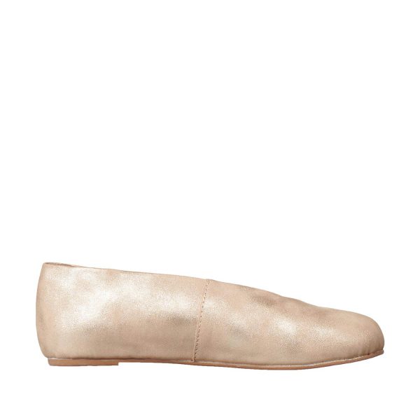 Gold Hi-V Ballet Shoes for women