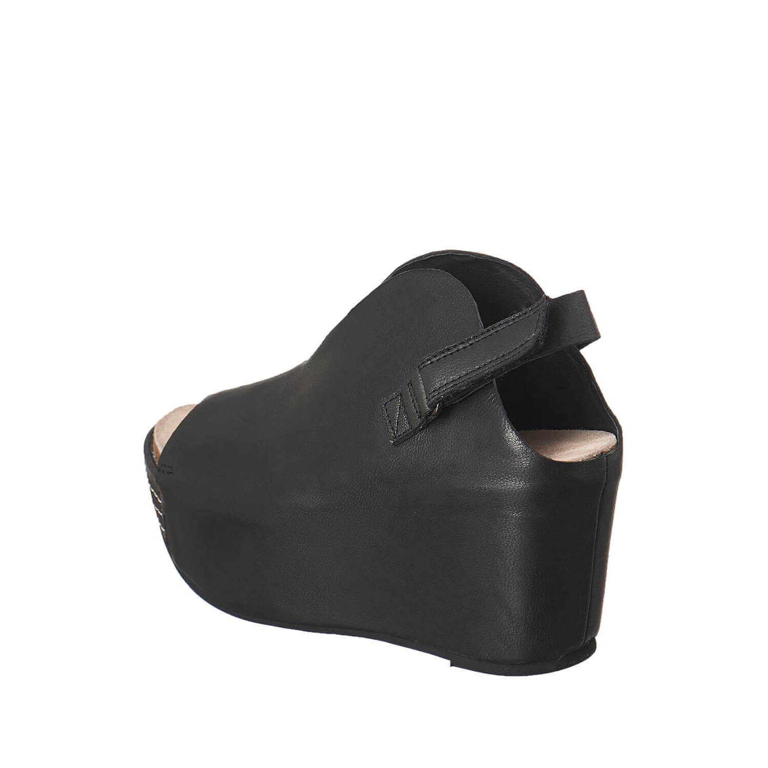 867 Narrow Cleavage Sandals Black