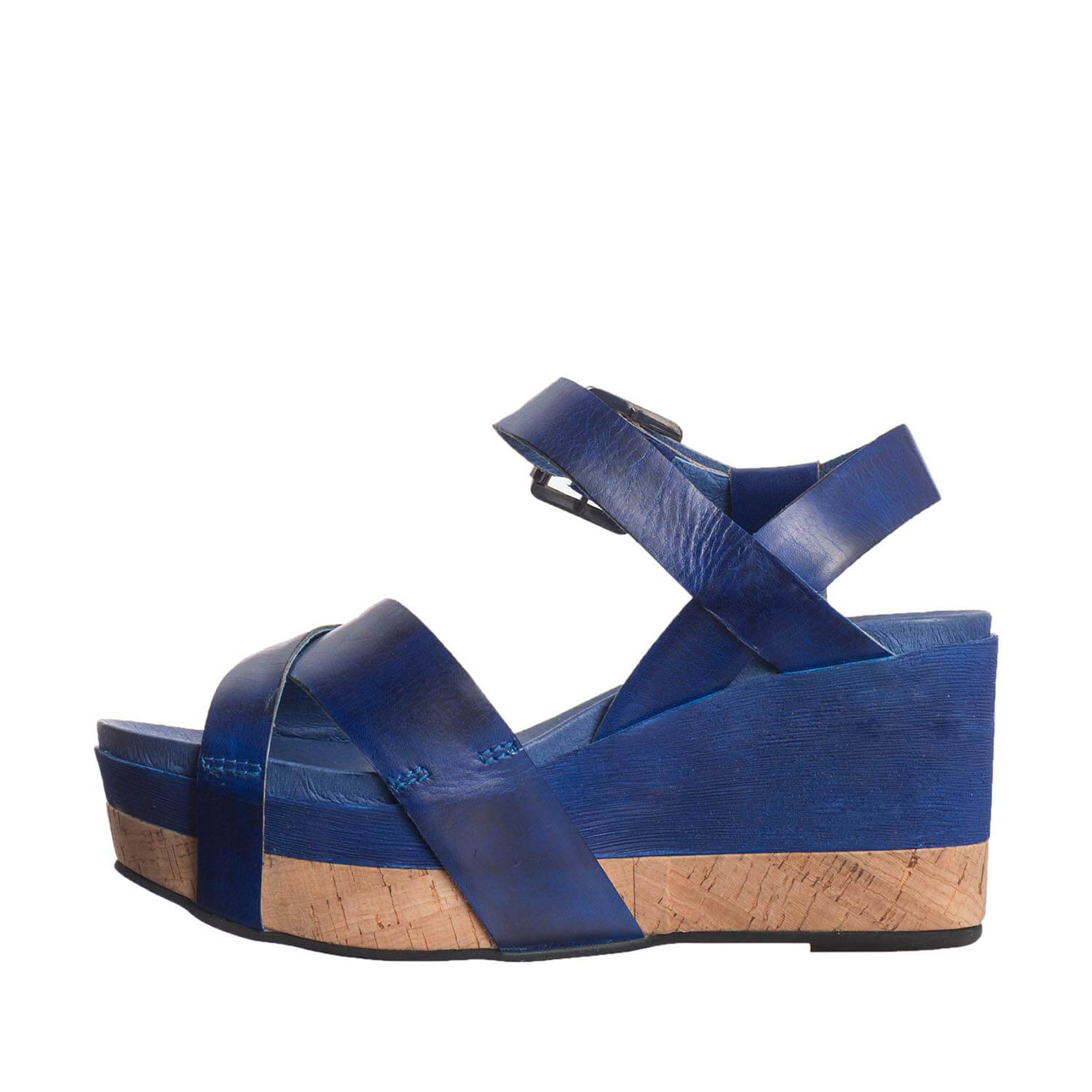 886 Two Width Wedge Blue