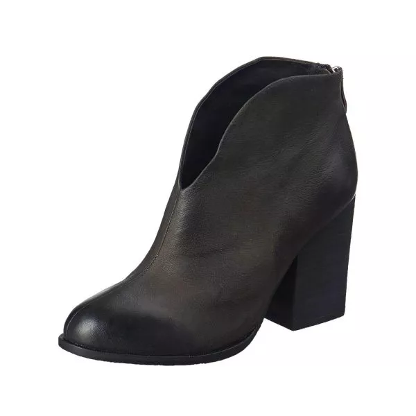 Black Women's Western High Heel Booties - 895 Hi-Cut Bootie