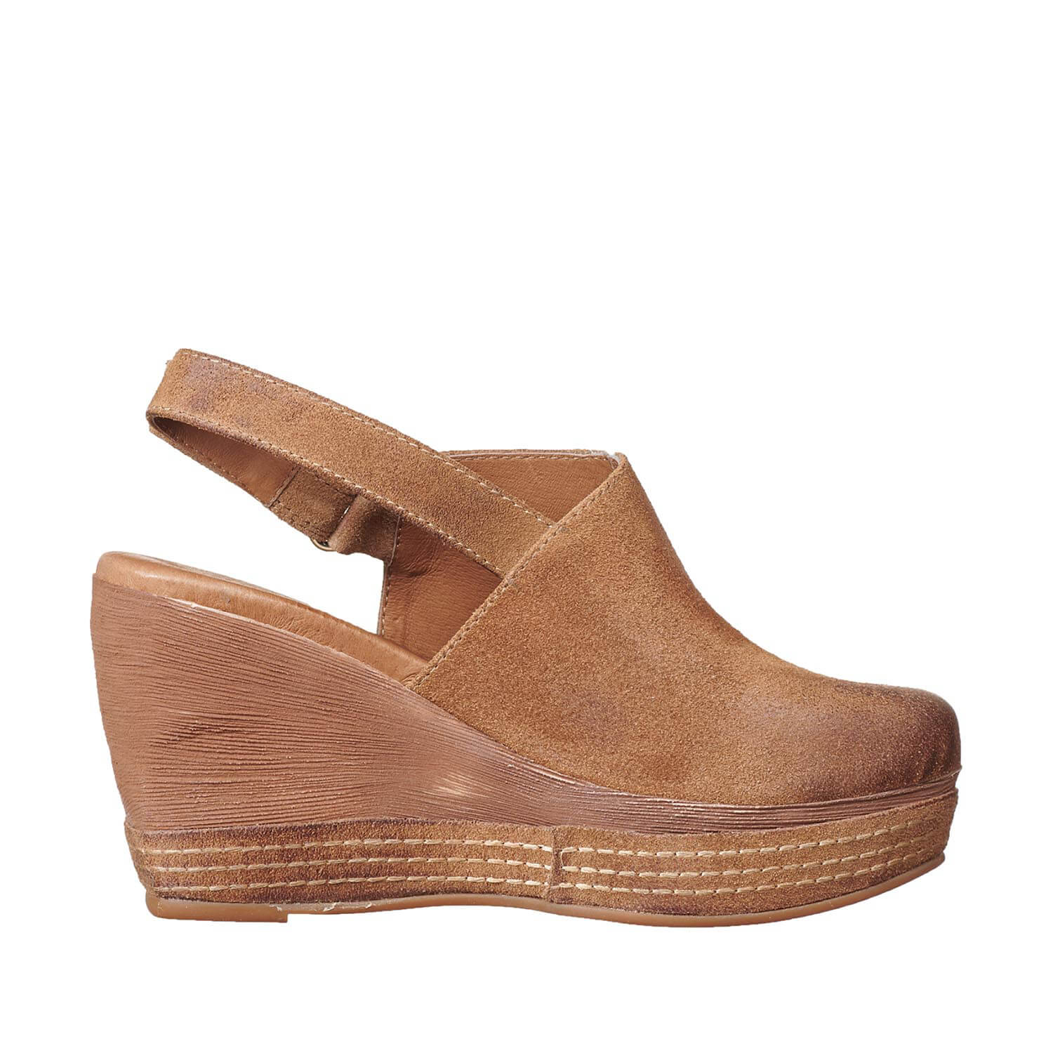 980 Hi Sling Wedge Taupe