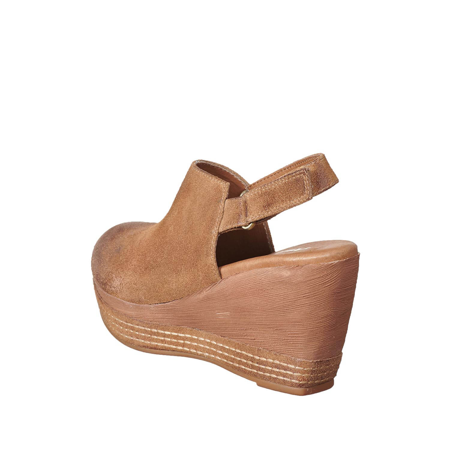 980 Hi Sling Wedge Taupe