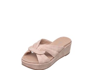 Blush Flip Flop Platform Wedge Sandals - C07 Hanne