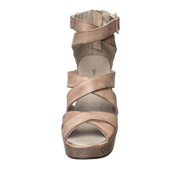 Light Grey G03 Greeta High Wedge Sandal Shoes