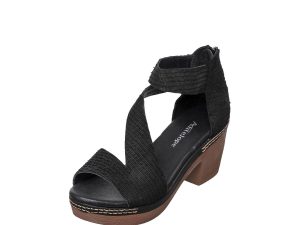 Women’s Leather Heel Sandals – K09 Lacie
