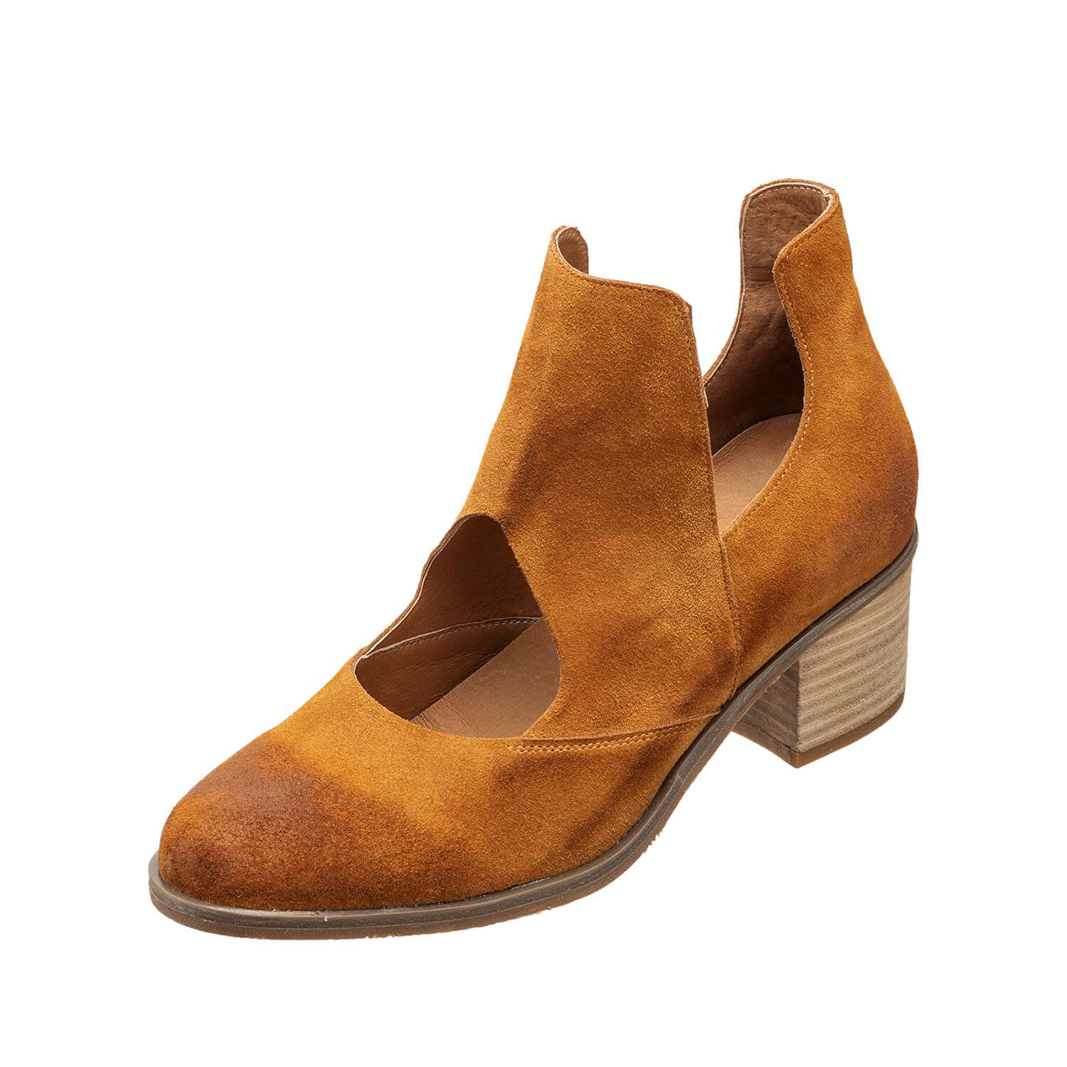 N47 Cage Suede Heel Booties for Women N47 Cage Suede Heel Booties for Women