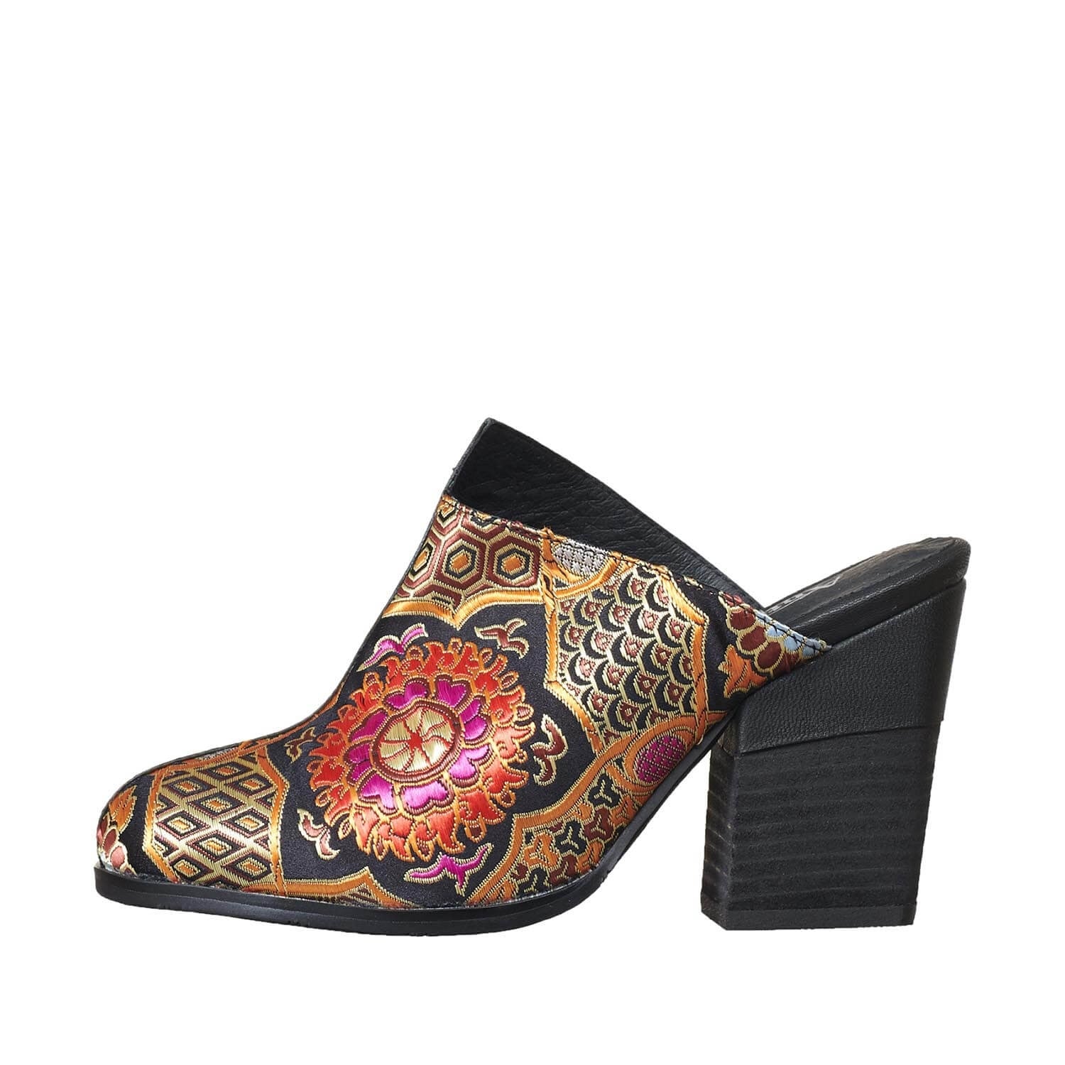 black platform mul black platform mule