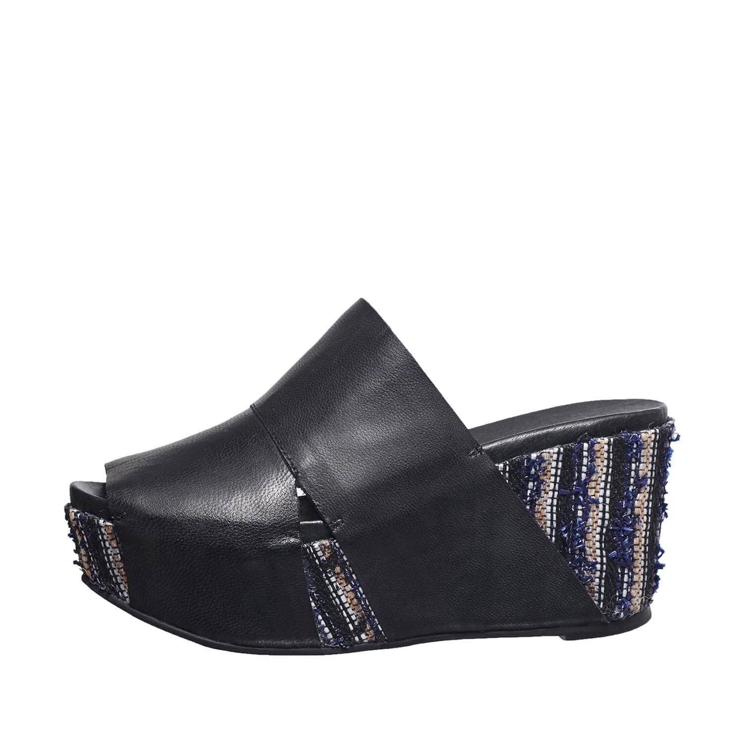 black platform mules black platform mules