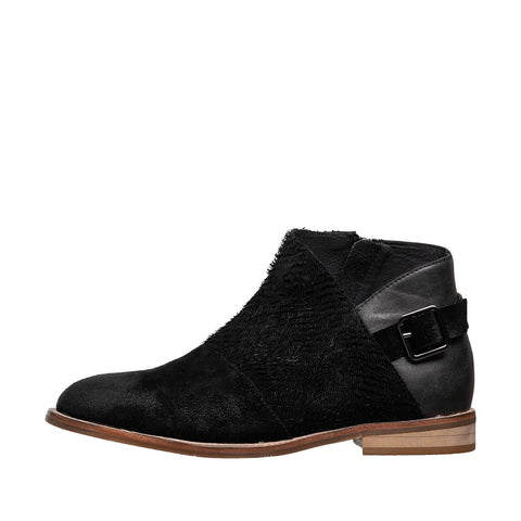 black western ankle boots