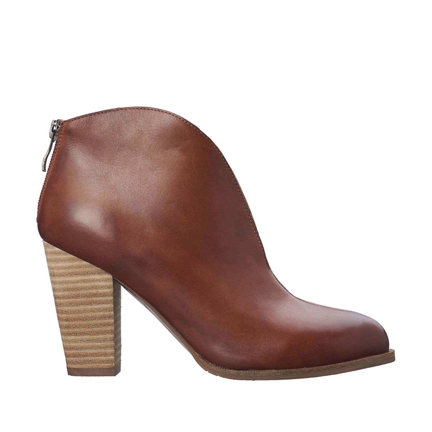 brown dress booties