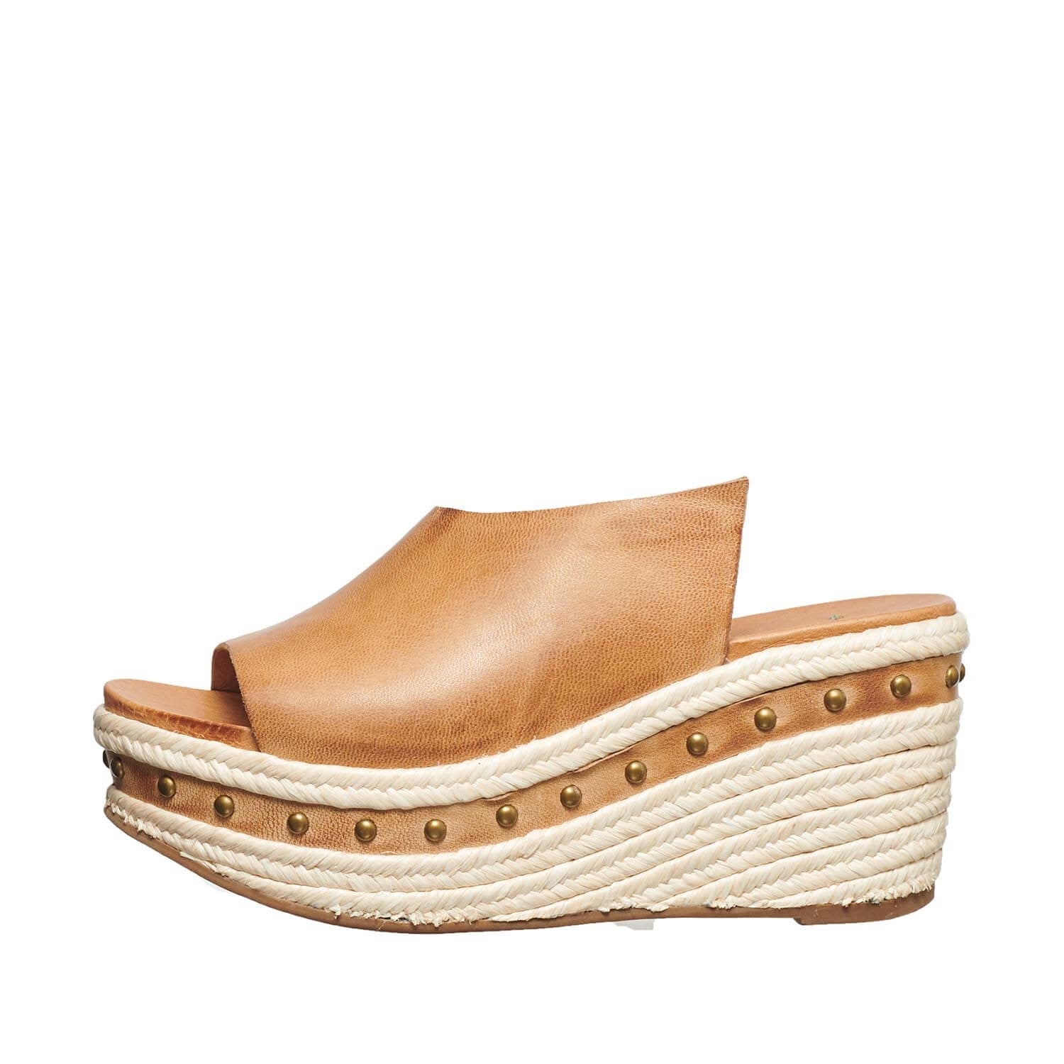 brown studded platform wedge shoes brown studded platform wedge shoes
