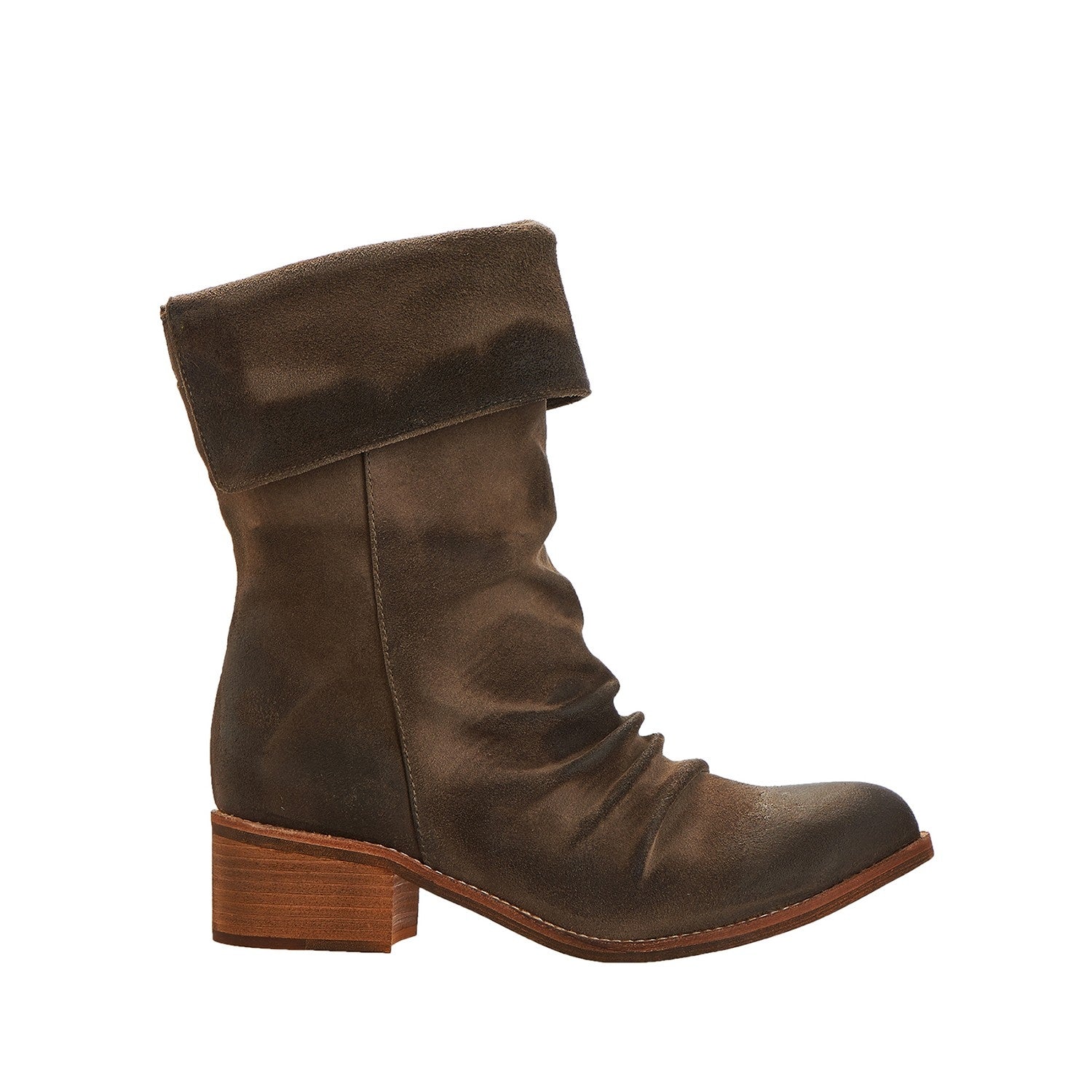 brown suede boots wedge heel