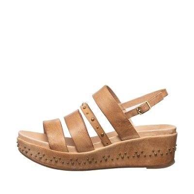 flat slingback sandals brown