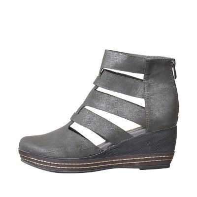 Beautiful Selection of Grey Wedges by ayalla Shoes grey wedges
