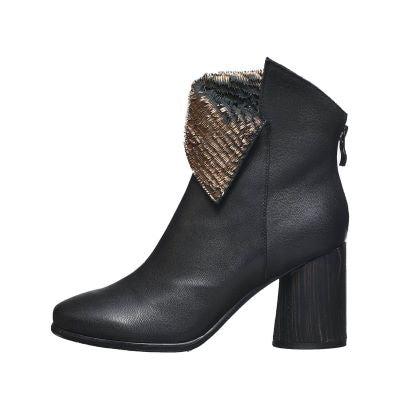 platform booties black platform booties black