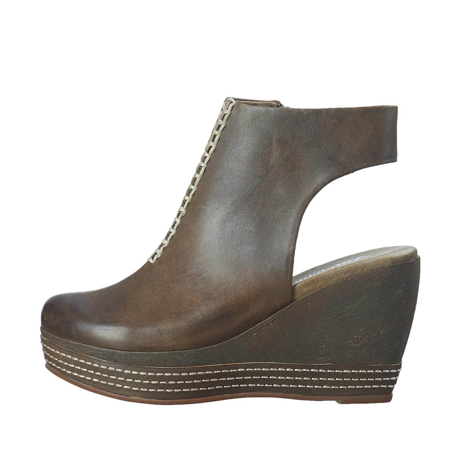 platform wedges booties