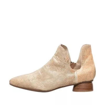 side cutout booties