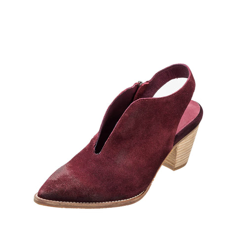 Women's Suede Mules With Heels Suede Mules with Heels