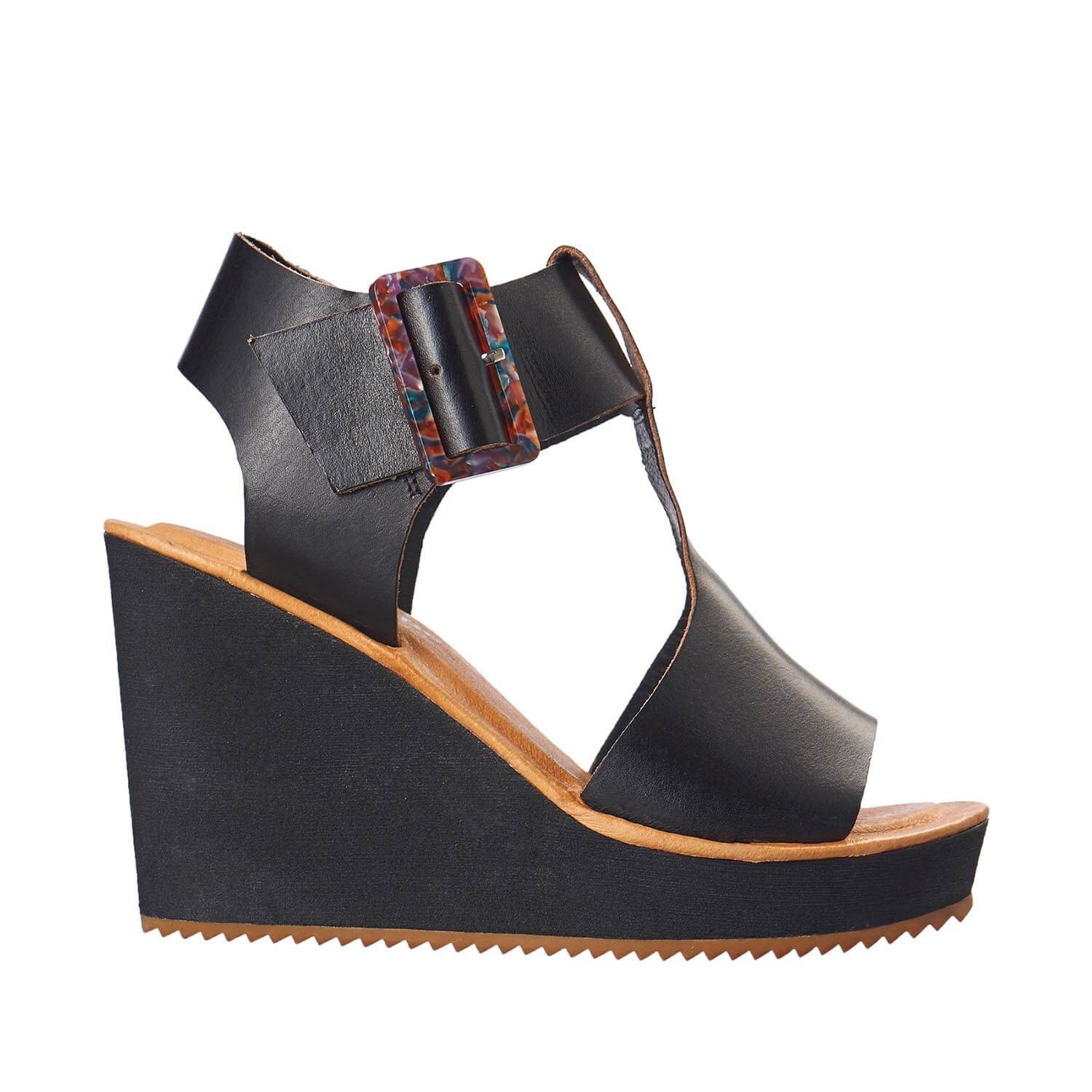 t strap wedges