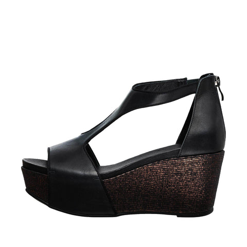 Thong platform wedge sandals