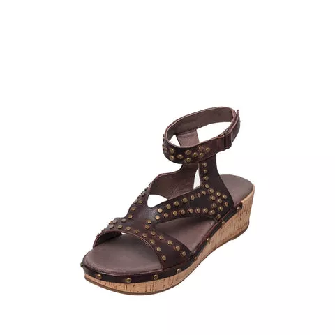 Western Wedge Sandals