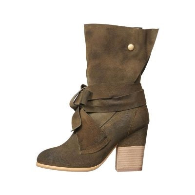 womens fold over boots