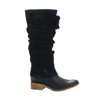 women's knee high boots black