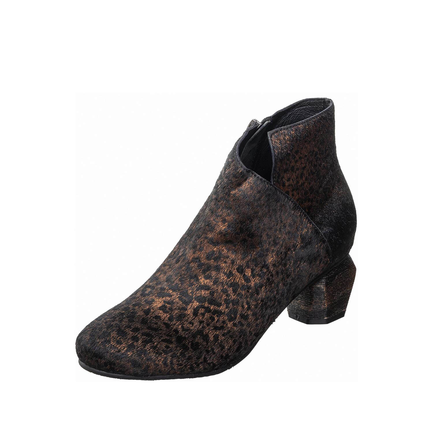 textured ankle booties curved block heel by ayalla textured ankle booties curved block heel by ayalla