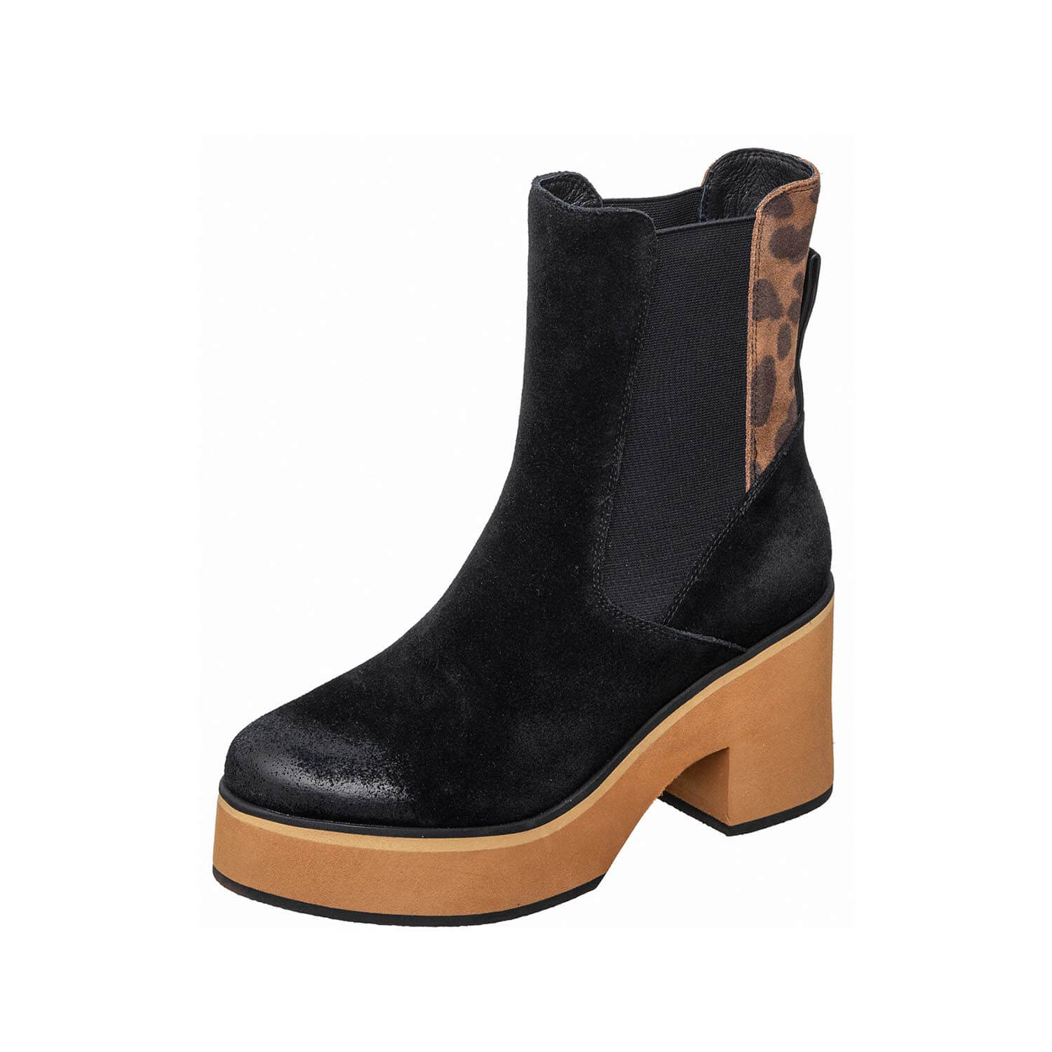 chelsea boots platform block heel by ayalla chelsea boots platform block heel by ayalla