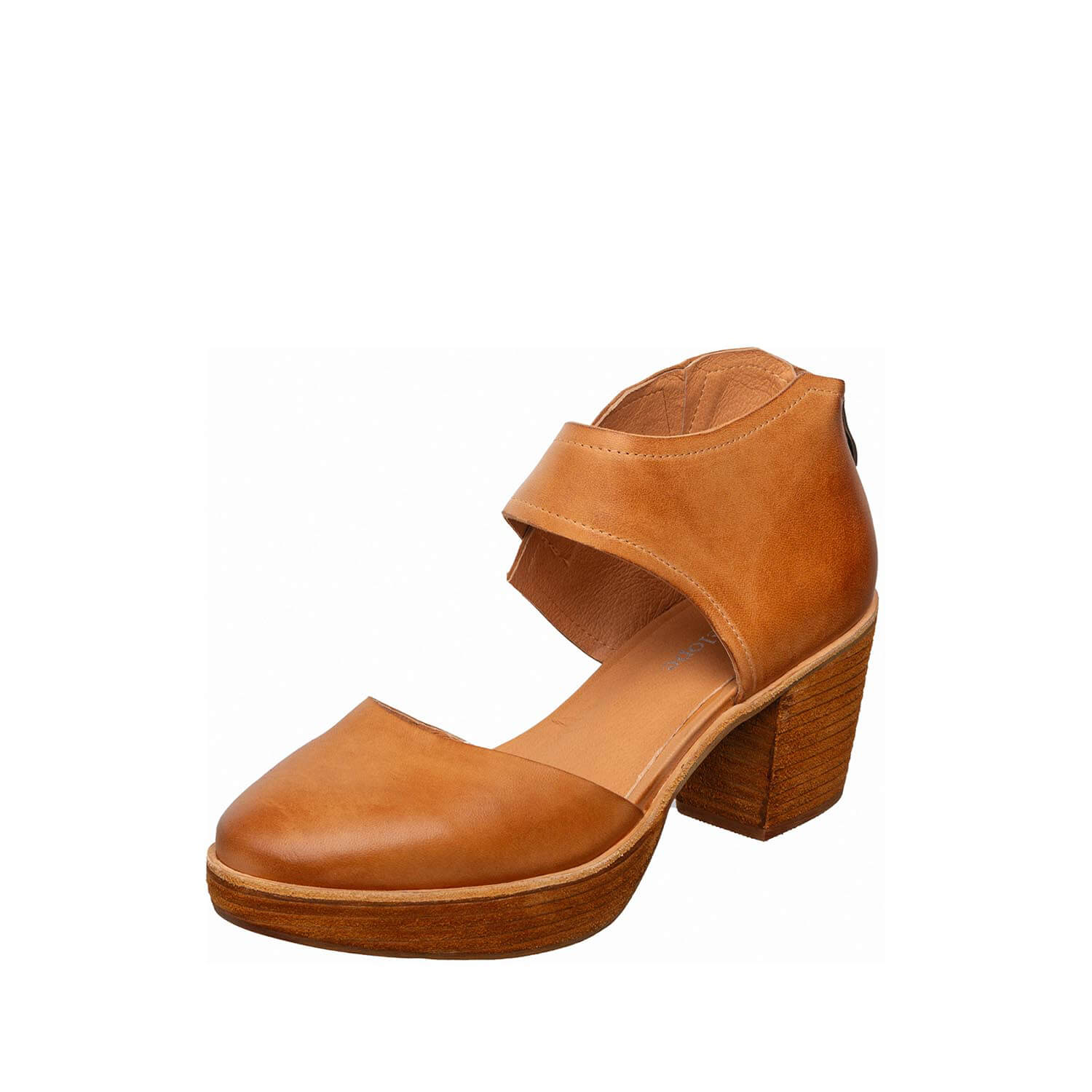 leather ankle cuff clogs platform block heel by ayalla leather ankle cuff clogs platform block heel by ayalla