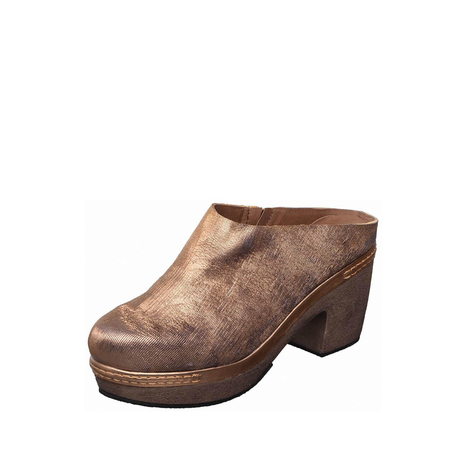 metallic platform clogs block heel slip on by ayalla metallic platform clogs block heel slip on by ayalla